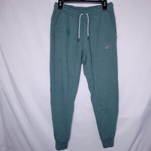 Nike Sweatpants Mens Small Green Fleece Joggers